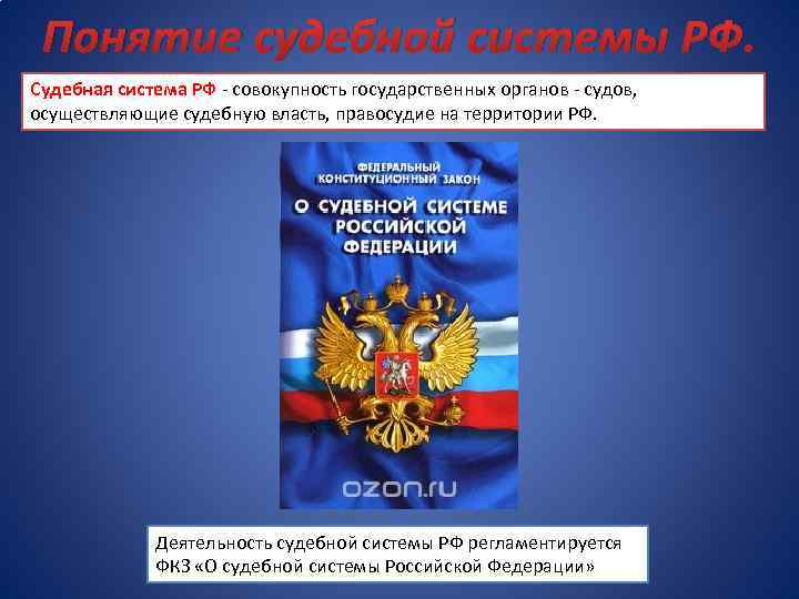 Фкз о конституционной судебной системе