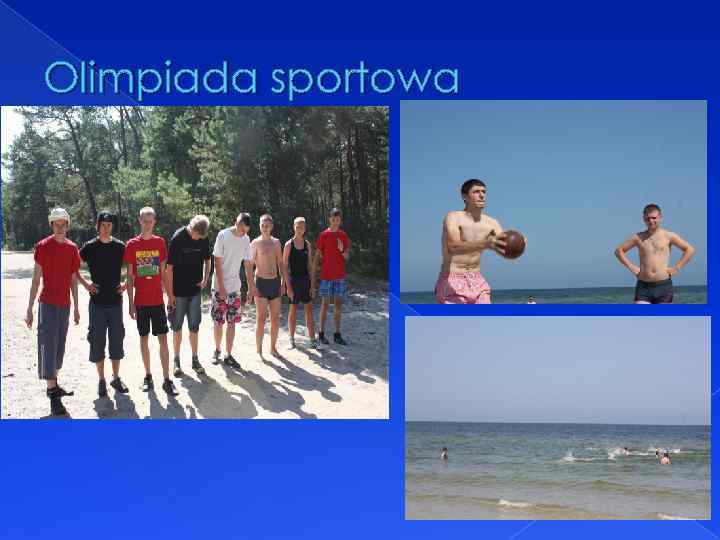 Olimpiada sportowa 