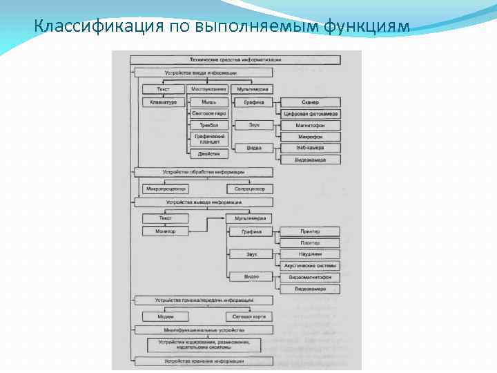 Схема классификации тси в ворде