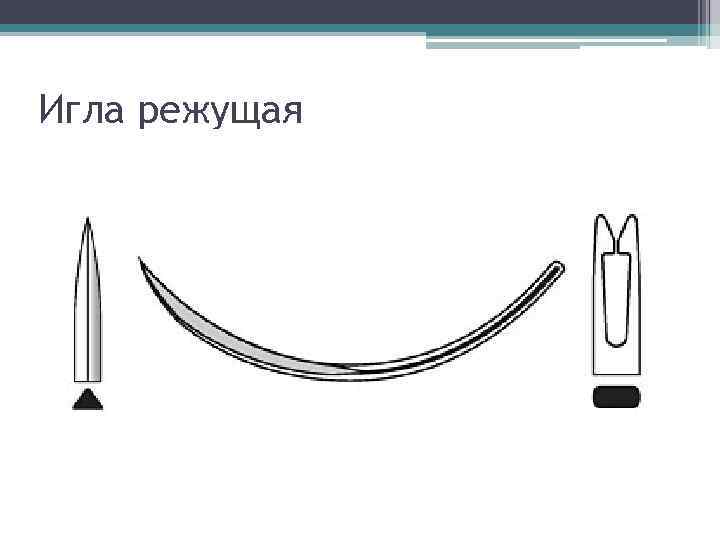 Игла режущая 
