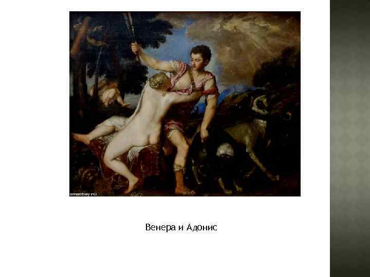 Венера и Адонис 