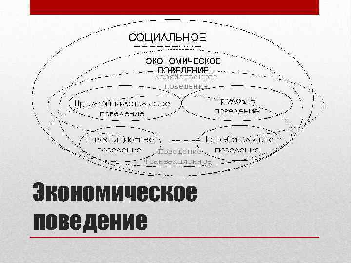 Экономическое поведение 