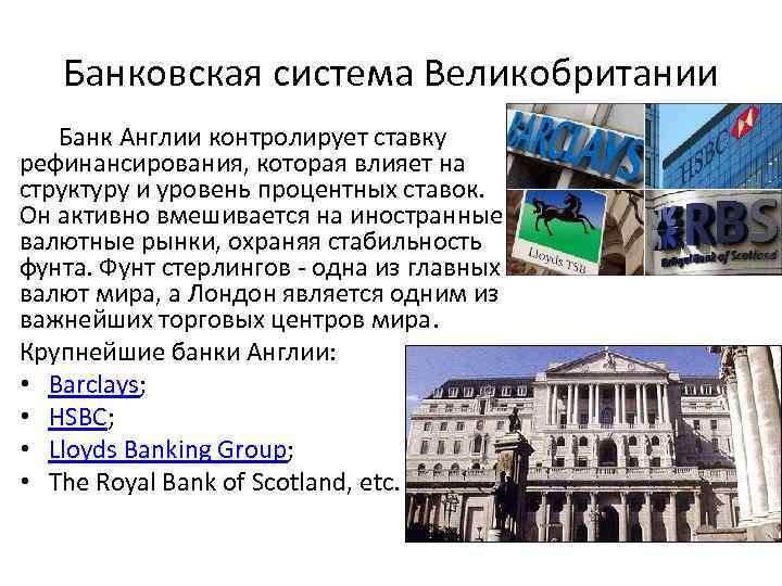 Bank of england презентация