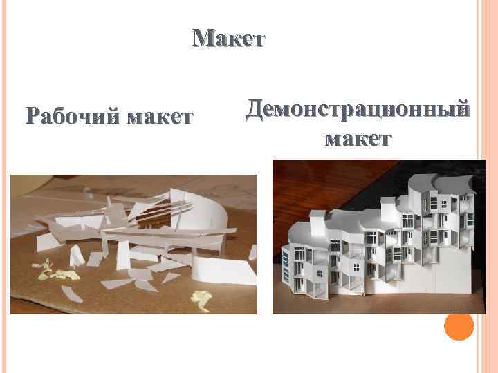 Макетирование 7 класс технология