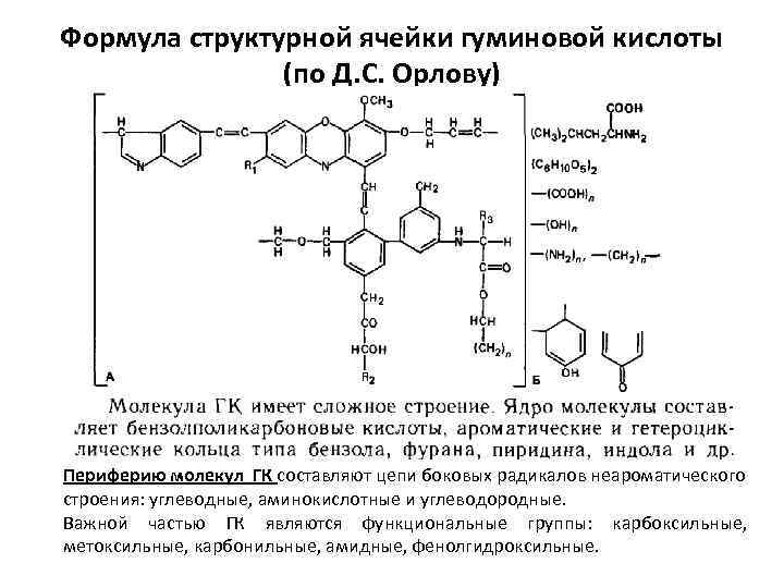 Гуминовые кислоты какие