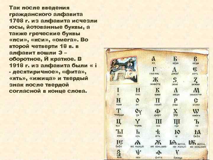 Введение гражданской азбуки. Введение гражданской азбуки при Петре 1. Исчезнувшие буквы русского алфавита. Буквы исчезнувшие из алфавита проект.