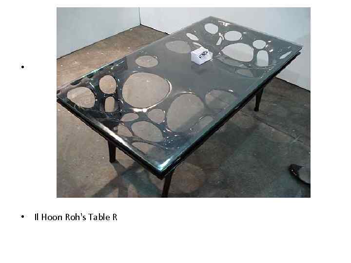  • • Il Hoon Roh's Table R 