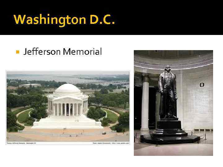 Washington D. C. Jefferson Memorial 