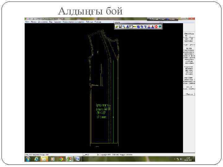 Алдыңғы бой 