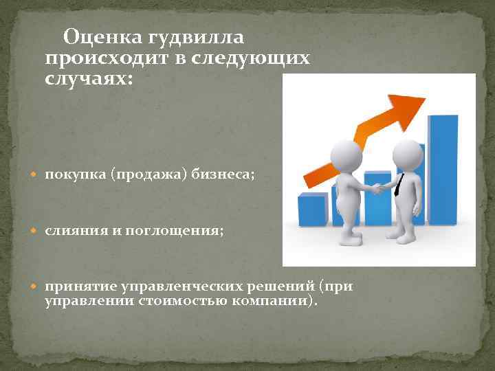 Методы гудвилла. Гудвилл это нематериальный Актив. Оценка Гудвилл. Методы оценки гудвилла. Оценка предприятия.