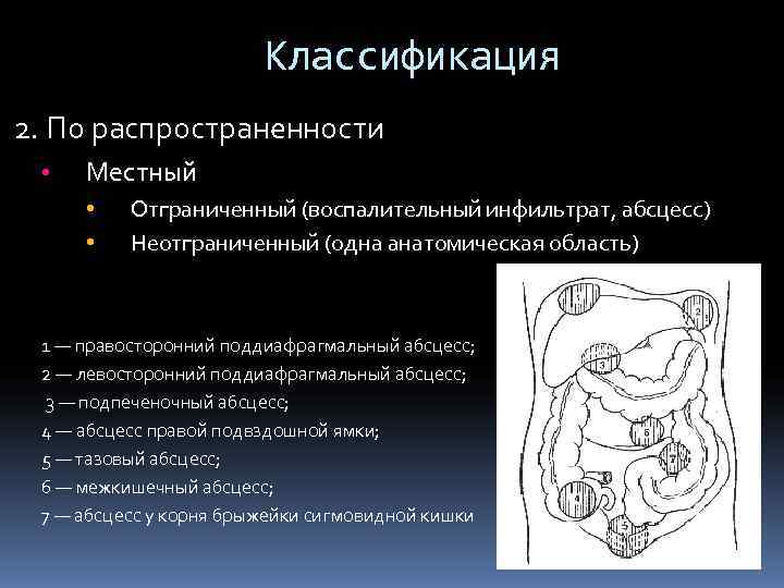     Классификация 2. По распространенности  •  Местный  •
