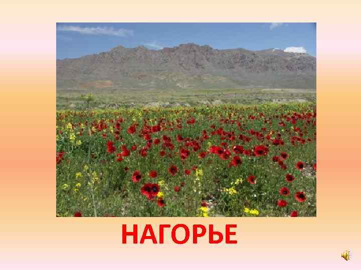 НАГОРЬЕ 