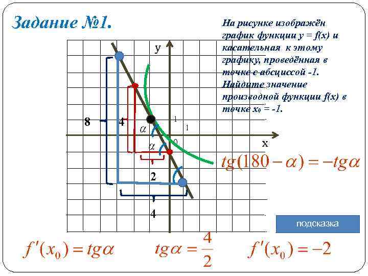 Задание № 1.    На рисунке изображён     