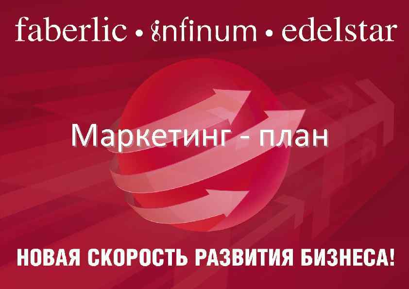 Маркетинг - план 