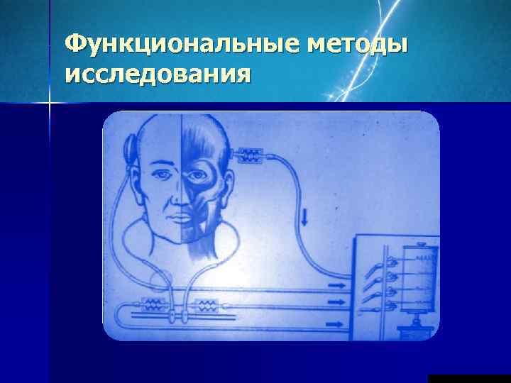 Функциональные методы исследования 
