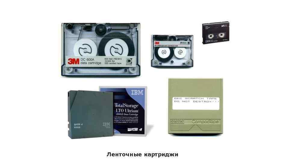 Ленточные картриджи 