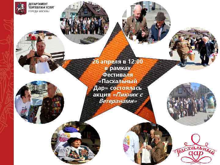 26 апреля в 12: 00 в рамках Фестиваля  «Пасхальный Дар» состоялась акция «Пикник