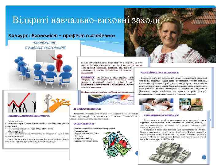  Відкриті навчально-виховні заходи Конкурс «Економіст – професія сьогодення» 