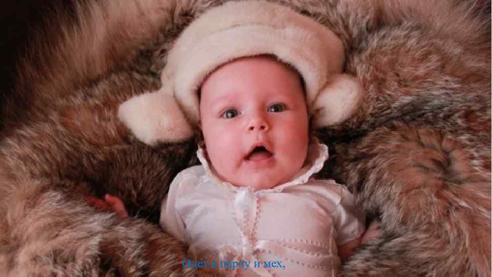 Одет в парчу и мех, 