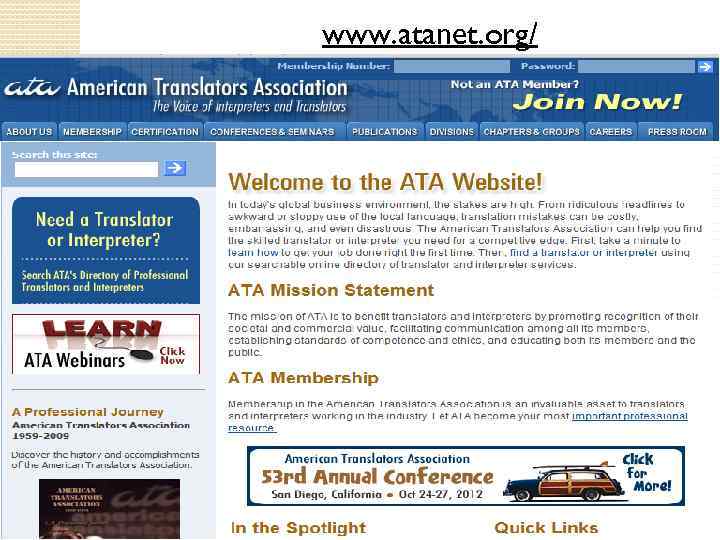 www. atanet. org/ 
