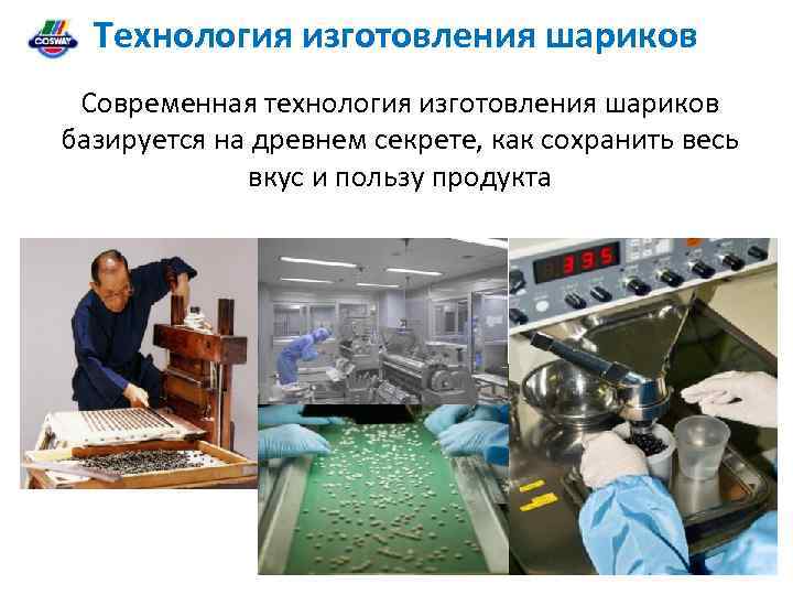 Технология изготовления шариков Современная технология изготовления шариков базируется на древнем секрете, как сохранить весь