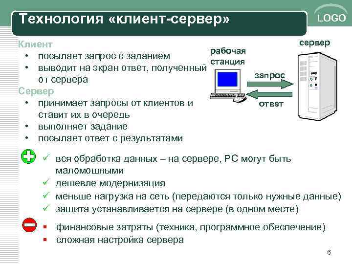 Рабочая станция ответ сервера