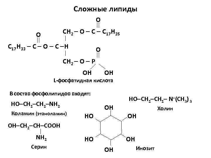 Простыми липидами являются