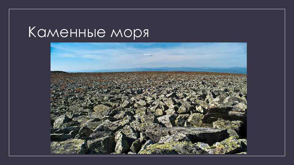 Каменные моря 