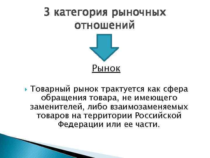 Для возникновения рыночных отношений важную роль играет наличие или отсутствие права план текста