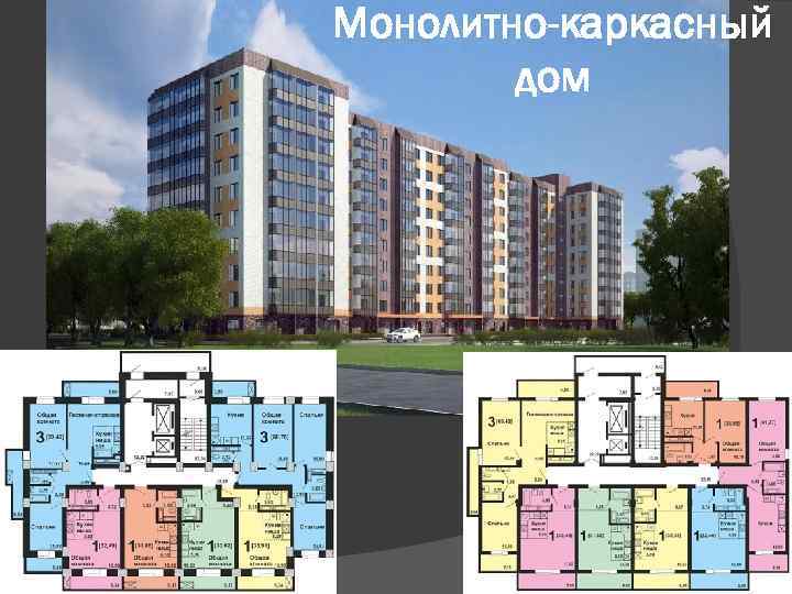 Монолитно-каркасный дом 