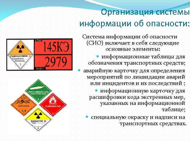 Информационная карта груза