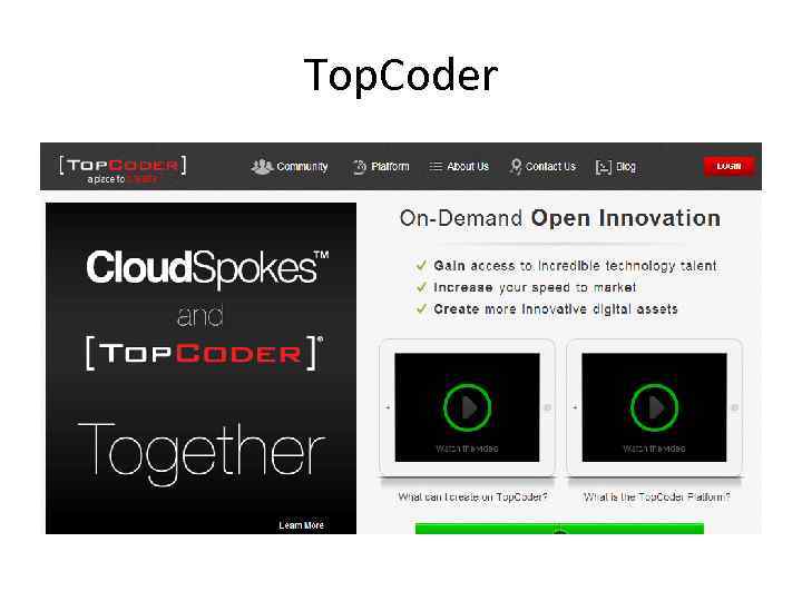 Top. Coder 