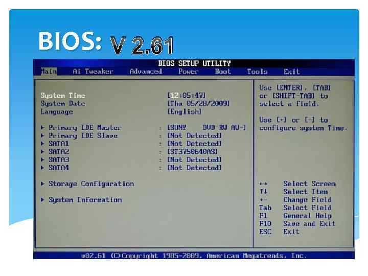 V bios