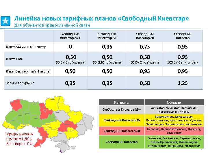 Карта покрытия киевстар