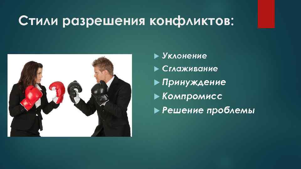 Презентация как решать конфликты