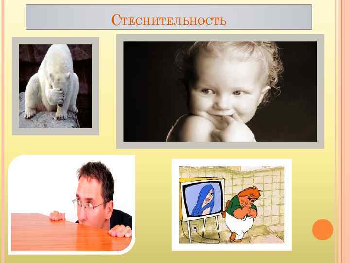 СТЕСНИТЕЛЬНОСТЬ 