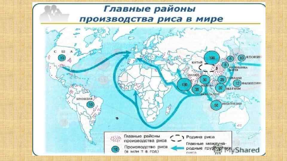 Карта мирового рыболовства