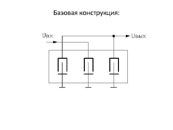 Базовая конструкция: 