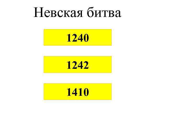 Невская битва 1240 1242 1410 