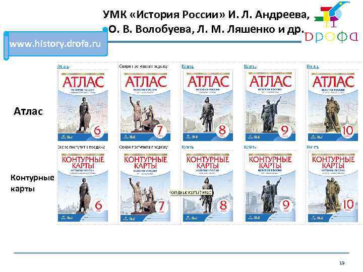 УМК «История России» И. Л. Андреева, О. В. Волобуева, Л. М. Ляшенко и др.