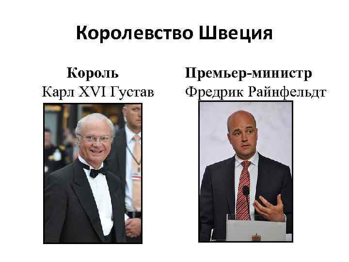 Европейские монархии. Как зовут короля Швеции. Король Швеции и премьер-министр. Король и премьер министр. Функции короля и премьер министра.