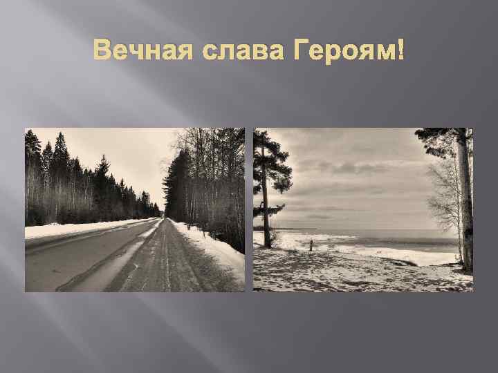 Вечная слава Героям! 