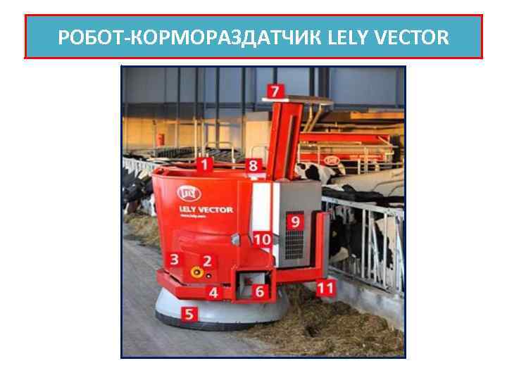 РОБОТ КОРМОРАЗДАТЧИК LELY VECTOR 