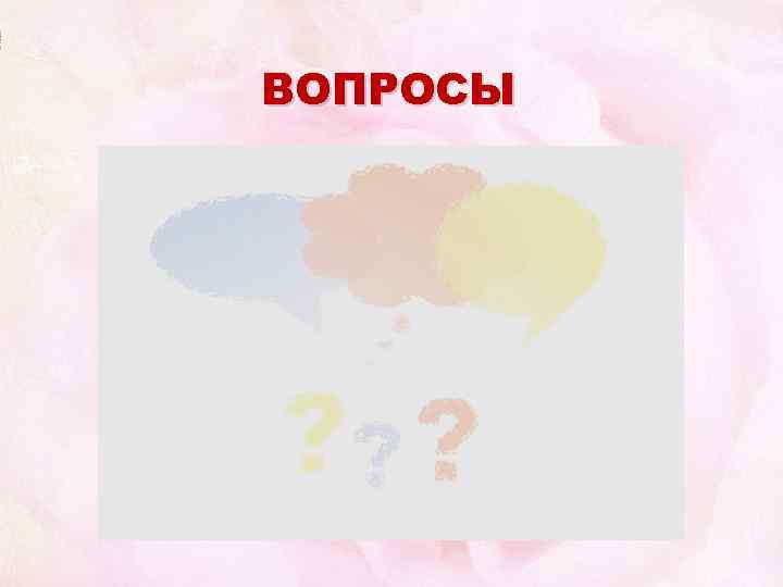 ВОПРОСЫ 