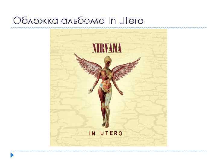 Обложка альбома In Utero 