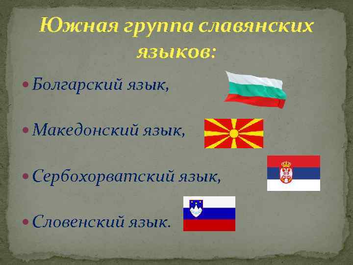 Современная география славянских народов и языков презентация