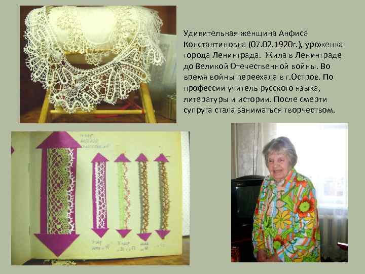 Удивительная женщина Анфиса Константиновна (07. 02. 1920 г. ), уроженка города Ленинграда. Жила в