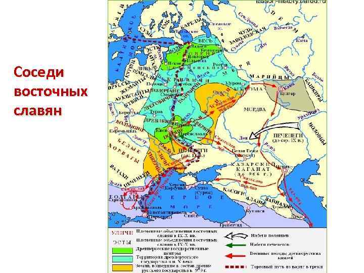 Соседи восточных славян 