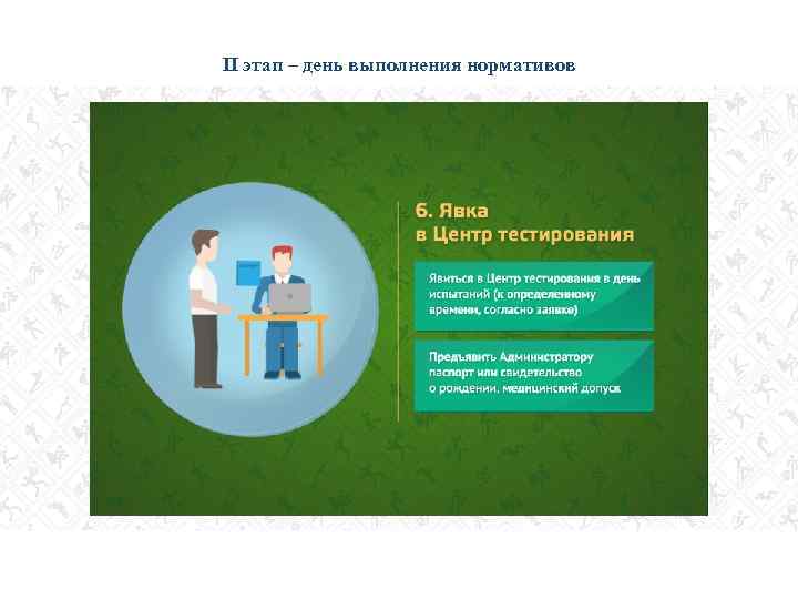 II этап – день выполнения нормативов 