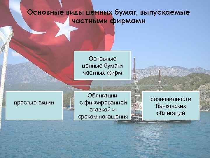 Основные виды ценных бумаг, выпускаемые частными фирмами Основные ценные бумаги частных фирм простые акции